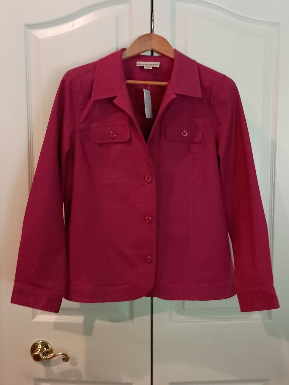 Haymaker Women's Rasberry Button-Front Jacket